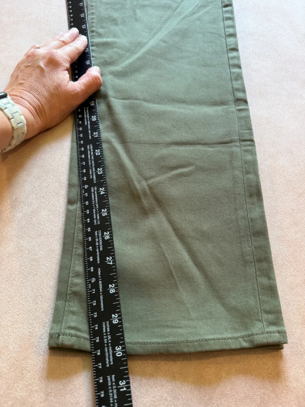 J. Crew Men's Straight-fit garment-dyed five-pocket jean • size 36x30 • BW460
